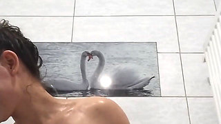 Shower Time Watch My Hands Glide, the Bubbles Cling, and My Skin Shine