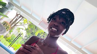 Amateur Big Tits 18yo Ebony Pussy Rammed
