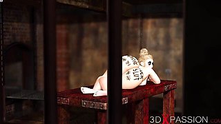 Big ass xxx with fantastic queen bee from 3DXPassion