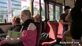 Public Bus Group sex Fucks Uma Hard