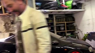 Big Boobed Blonde MILF Gets a Facial After Car Sex