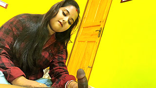 My Indian Real Step Sister Give Me Handjob and Blowjob