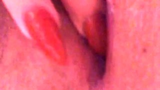 hot amateur blonde close up masturbation HD