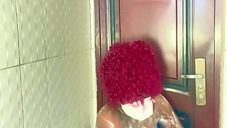 Pregnant Woman Having Her Bath