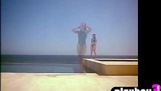 Puny Chinese Morena Corwin posed before wonderful Latina COUGAR with brilliant culo