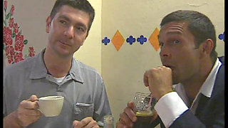 The Blonde Pole Dancer and the Waitres