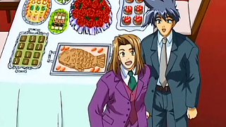 Squirting anime cartoon teen