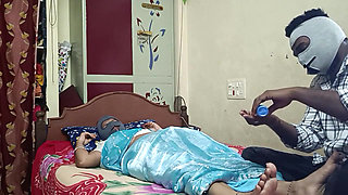 Desi Stepmom Seducing Her Stepson While Massage Her Leg