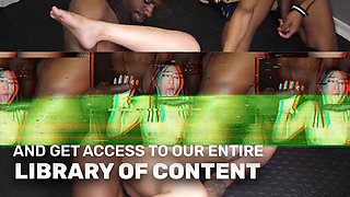 Brunette WIth Large Tits Squirts Hard In Juicy Gangbang