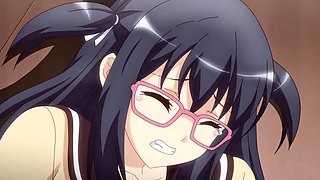 Hentai glasses: Big Tits, Big Ass  Handjob Porn