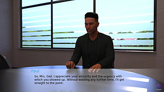 MILF Stepmom Fucked Hard by Her Stepson's BBC teacher - 3D Hentai Game - the office