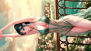 The Joyful Days of Beautiful Anime Girls: Summer Paradise 3D Anime AI-Generated