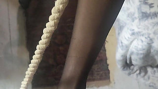 Goode Girl Unholy Crucifix Ballbusting Pt2