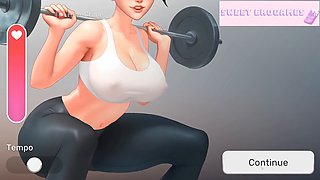 Tracer shows off her big booty in an Overwatch webcam adventure