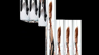 Wild Hentai Bondage Fury: Giant Cock Ravage of Fishnet Slut's Tight Holes