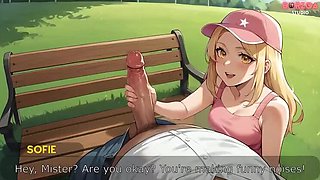 Blonde Innocent Girl Takes My Lollipop in the Park - 3D Hentai Fantasy