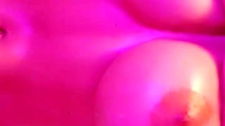 Big boobs milf masturbates with her dildo
