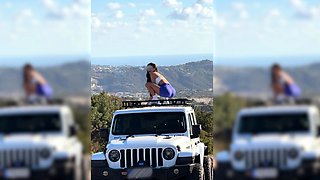 Latina Fit Girl Fucked Outside — POV of the Perfect Ass