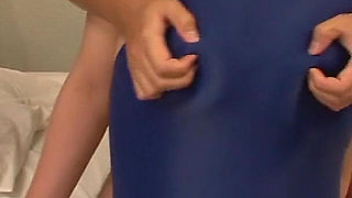 Swimsuit Tease. She Melts Under Every Touch