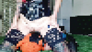 Dominatrix Nika's satisfaction is censored! You can only look at pixels, loser. Porn is for losers.