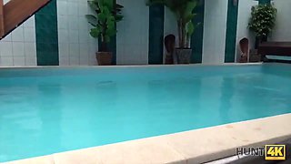 Hunt4k. pool was ideal place to pick up and penetrate woman..
