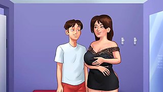 Korean Big Hot Aunty Fucks in Summer Time Saga - Hottest Cartoon Sex Animation