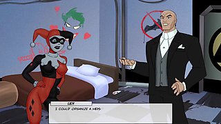 Buff girl gets down with her cartoon fantasies