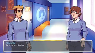 My schoolteacher is teasing my balls in this wild academy adventure