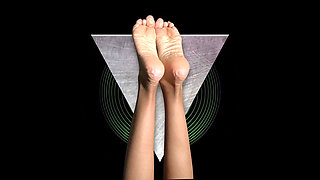 Worship My Feet and Stroke to Overflowing Wealth