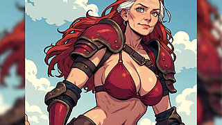 Anime Style Sexy Warrior MILFs