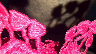 Fingering in my Girlfriend vegina and a lot of pussy came out