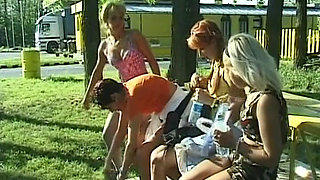 This Picked up Slut From Germany Got Fucked in the Foursome