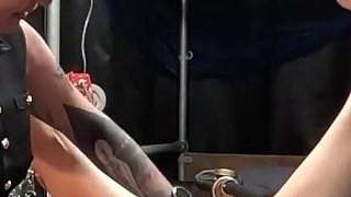 Fisting Her Big Clit