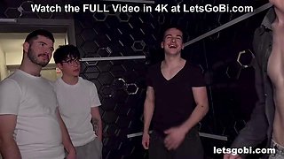 Eveline Magic, Lady X  Cougar Strippers Spark Bi Group Fuck with Big Cocks