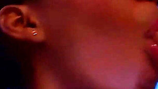 Nasty Ebony Slut in Live Ggg Gangbang - Cum on Face