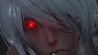 2b Nier Automata Handjob & Blowjob Service - Rule34 3D Animation