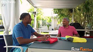 Step-Mom gets Double Cock