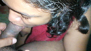Desi Maid Being Husband's Shower Partner Under Wife's Nose
