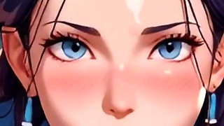 Anime Ai: the Cleaning Girl Sees My Cock and Can't Resist It.