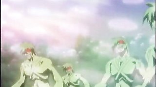 Lusty baby girl's busty scene