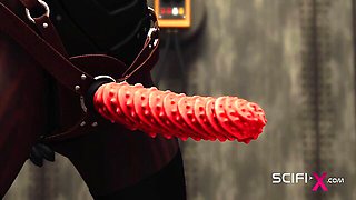 Promiscuous belle at animation smut