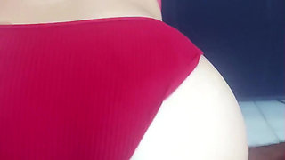 I Can't Fuck My Stepbrother, but I Can Make Him Cum on My Red Panties