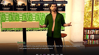 Taboo University #03 - Chem Class with Beatiful Black 18yo and Blue Haired Emo