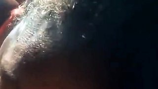 Ebony Amateur Mom's Facial