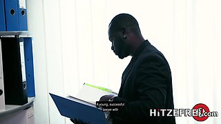 Filthy secretary is craving for the boss cock - Hitzefrei