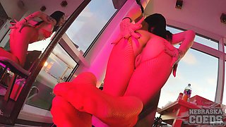 Mirrored Masturbation With Beautiful Teen Dora Hitachi Vibes Aesthetic Rfo