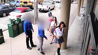 Step Sisters Asteria And Rhae's Naughty Mall Adventure Ends