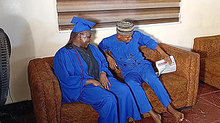 Fresh Graduate From College Came for the Huge BBC