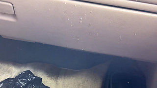 Squirt in Car