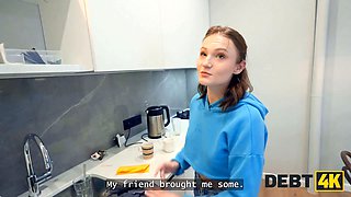 Debt4k. naughty college whore has no rules and is having assfuck nail with a palace manager